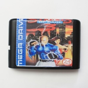 Streets Of Rage 3 16 bit MD video Game Card Sega Mega Drive Genesis