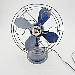 Vintage ROBBINS & MYERS (R&M) Junior OSCILLATING Electric Fan 11” - Picture 1 of 13