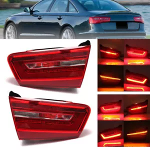 2x LED Heck Leuchte Rück Leuchte Licht Links+Rechts für AUDI A6 C7 (2012-2015) - Bild 1 von 17