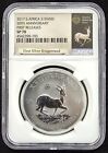 2017 South Africa Silver Krugerrand 50th Anniversary NGC SP70