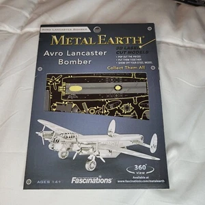 Avro Lan Bomber Metal 3D Model Kit DIY Fascinations Metal Earth Discontinued - Picture 1 of 2