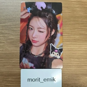 EUNCHAE LE SERAFIM DIFFERENT JAPAN My Melody & Kuromi cartolina fotografica ufficiale #B - Foto 1 di 24
