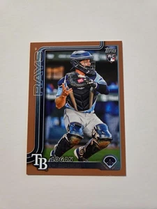 LOGAN DRISCOLL 2025 TOPPS SERIES 2 #404 1266/2025 TAMPA BAY RAYS RC - Picture 1 of 2