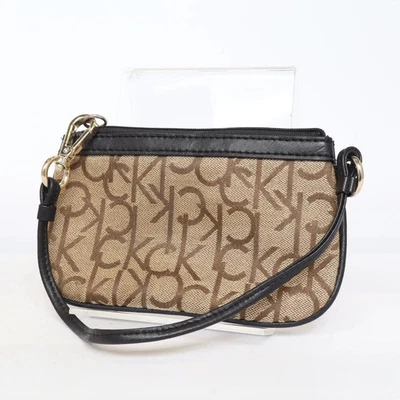 Calvin Klein, Portemonnaie, Braun/Schwarz, 17 cm, 11 #bTW - Bild 1 von 4