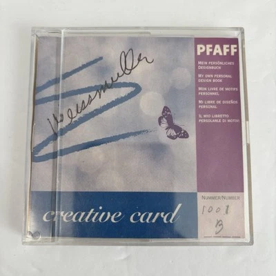 Tarjeta bordada regrabable creativa Pfaff Foto 1 de 4