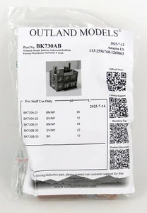 N-Scale Outland Models Train Railway Scenery Factory KIT - Picture 1 of 2