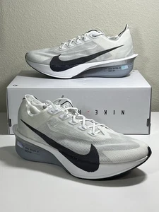 Nike Zoomx Vaporfly Next%4 White Gridiron Obsidian Mist Mens Size 10 HF6414-100 - Picture 1 of 8