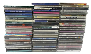 Large Mixed Lot Vintage Used CDs YoYo Ma Classical Oldies Christmas King Crimson - Picture 1 of 24