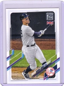 Aaron Judge UK EDITION 2021 Topps #99 New York Yankees - Picture 1 of 3