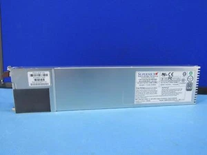 Supermicro PWS-920P-SQ 920W 1U 80 Plus Platinum Redundant Switching Power Supply - Picture 1 of 3