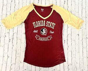 Florida State Seminoles Shirt Team FSU NCAA Football Ladies Medium