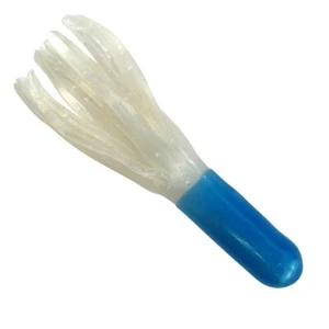 Southern Pro 2,5" Crappie Tube Jig Bodies SO2,5LH-25-02 blau/weiß leuchtend 50ct - Bild 1 von 1