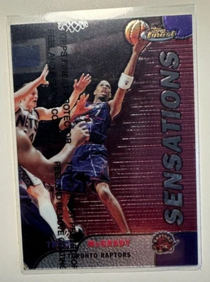1999-00 Topps Finest #133 Tracy McGrady Toronto Raptors - Image 1 of 2
