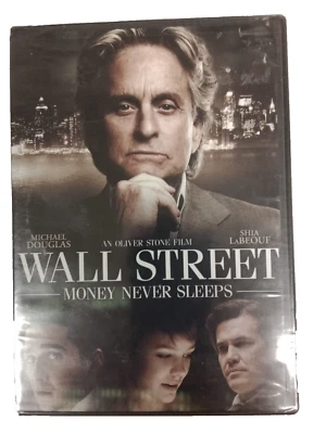 WALL STREET: MONEY NEVER SLEEPS (2010) DVD LaBeouf Douglas Mulligan - NIW Unopen - Image 1 of 2