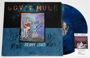 GOV'T MULE SIGNED HEAVY LOAD LP VINYL RECORD ALBUM AUTOGRAPHED +JSA COA - Picture 1 of 3