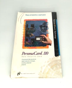 NATIONAL SEMICONDUCTOR PERSONACARD 110 PCMCIA DATA SECURITY ENCRYPTION RM4-B8 - Picture 1 of 6