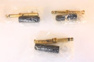 Lot of (3), SWC-440 Aviation 1/4" Headphone Jack Plug M642/4-1 - Picture 1 of 2