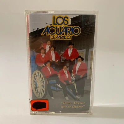 Los Acuario Cassette Como Decirte Que Te Quiero Grupero Cumbias Rare New - Image 1 of 3