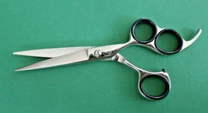 Friseurschere 17 cm silber 3 Fingerloch Schere Haarschere - Bild 1 von 7