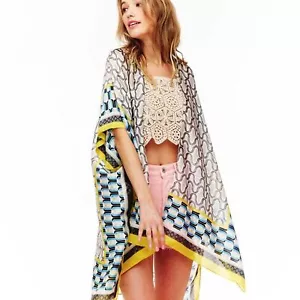 Fashion Collection Women's Kimono Swimsuit Resort Summer Beach Casual Coverup - Picture 1 of 8