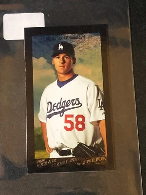 2009 Goodwin Champions CHAD BILLINGSLEY #109 Magician Mini Variant/8 DODGERS ⚾ - Image 1 of 2
