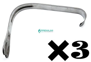 3× Dental Weider Cheek & Tongue Retractor Mouth Opener Surgical Instruments - Picture 1 of 5