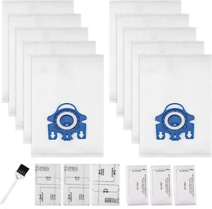 10 Packs 3D Airclean Bag Replace for Miele GN Vacuum Cleaner Bags S227 S240 S270 - Picture 1 of 12