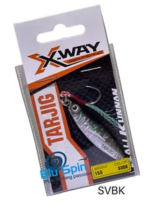 KALIKUNNAN X-Way Tarjig Metal Jig Munito di 1 Amo 15gr  Colore: SVBK - Bild 1 von 1