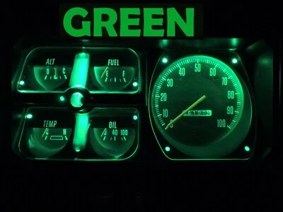 Cuadro de instrumentos LED verde para Dodge 72 80 D150 - D350 camioneta  Foto 1 de 2