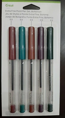 ¡Nuevo! Juego de bolígrafos de punta extra fina Cricut, paquete de 5 bohemios Foto 1 de 2