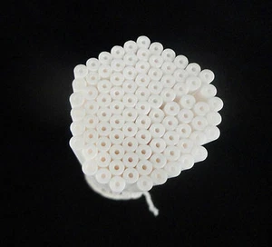 6.875"L x  0.187" OD x 0.062" ID HIGH PURITY ALUMINA CERAMIC TUBE No.:148 - Picture 1 of 11