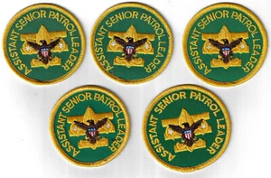 Lotto di 5 toppe posizione giovanile assistente pattuglia senior anni 70-80 [MA471] - Foto 1 di 1