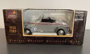 VINTAGE 1940 FORD LIBERTY CLASSICS LIMITED EDITION COLLECTOR BANK CONVERTIBLE - Picture 1 of 5