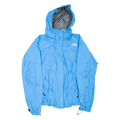 THE NORTH FACE Womens Rain Jacket Blue Nylon Hooded M - Image 1 of 4