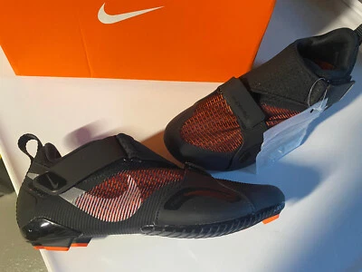 ZAPATOS DE CICLISMO NIKE SUPERREP PARA MUJER TALLA 6 NUEVOS SIN CAJA NEGROS/PLATEADOS $120 Foto 1 de 4