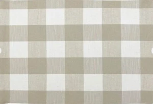 Set 4 Tovagliette Cucina Stesso Tessuto (12" x 18") BUFALO CHECK,BEIGE,Fiore di Miele - Foto 1 di 18