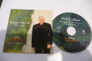 DISNEY TARZAN CD CARDBOARD SLEEVE FRENCH PRESS PHIL COLLINS STRANGERS LIKE ME... - Imagen 1 de 2
