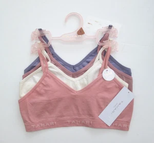 TAHARI Girls-Teens Large 12/14 Seamless Bralette Set Training Bras 4-Pack NEW - Picture 1 of 4
