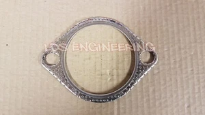 Exhaust pipe gasket - Universal 2 bolt flange - 3" / 79mm internal diameter - Picture 1 of 2