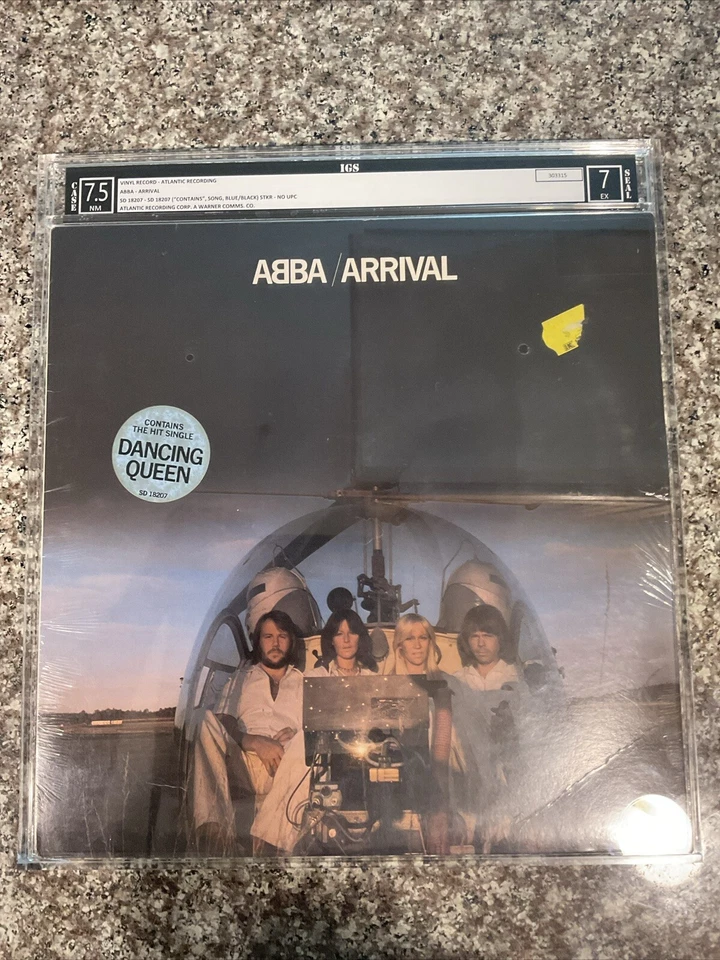 ABBA~Arrival SD-18207 Sealed And Graded, IGS 7.5/7 (1976 Atlantic Records) - Image 1 of 4