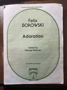 Adoration, Violin Solo, Piano - Picture 1 of 4