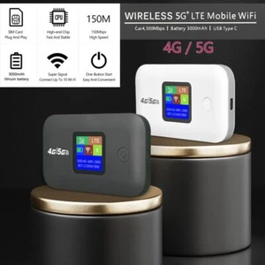 4G/5G Mobiler WLAN-Router Tragbares WiFi Geschäftsbüro-Netzwerk - Bild 1 von 10