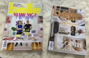 First Two Issues Belle Magazine 2025 - Picture 1 of 7