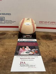 DON SUTTON Signed OMLB BASEBALL SWEET SPOT W/HOF 98 INSCRPTION JSA AX18959 - Picture 1 of 2