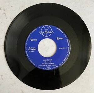 ROLANDO LA´SERIE -QUE TE VAS / DEJENME EN PAZ- MEXICAN 7¨ SINGLE, PAPER SLEEVE - Picture 1 of 3