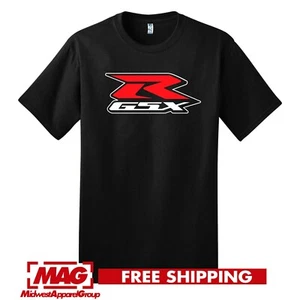 CAMISETA SUZUKI GSX-R NEGRA Deporte Bicicleta Hayabusa Moto Moto GSXR Camisa Camiseta - Imagen 1 de 3