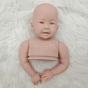 28Inch Reborn Doll Kit Teegan Lifelike Fresh Color Vinyl Unfinished Doll Parts - Picture 1 of 6