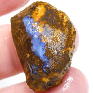 45.85 CT NATURAL AUSTRALIAN BOULDER OPAL Gemstone RUB Rough Specimen VIDEO RAW - Picture 1 of 16