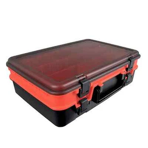 Double Layer Fishing Tackle Boxes Portable Fishing Accessories Tool Storage Box - Picture 1 of 27