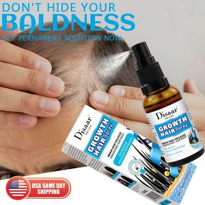 New Fast Repair Hair Loss Treatment Follicles Growth Ginger Essence Germinal Oil - Image 1 of 4